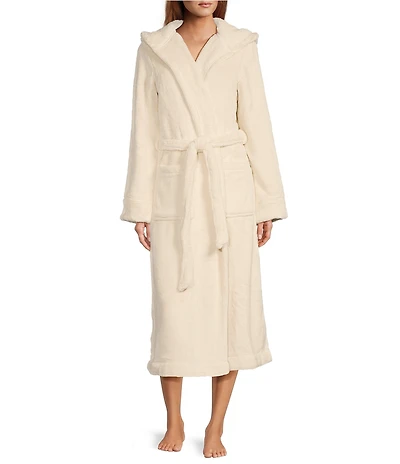 LL.Bean Hooded Wicked Plush Robe