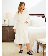 LL.Bean Hooded Wicked Plush Robe