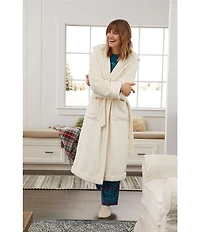 LL.Bean Hooded Wicked Plush Robe