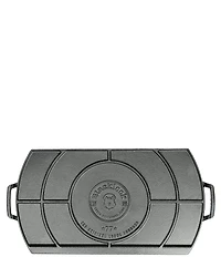 Lodge Cast Iron Blacklock Triple Seasoned Cast Iron Double Burner Griddle