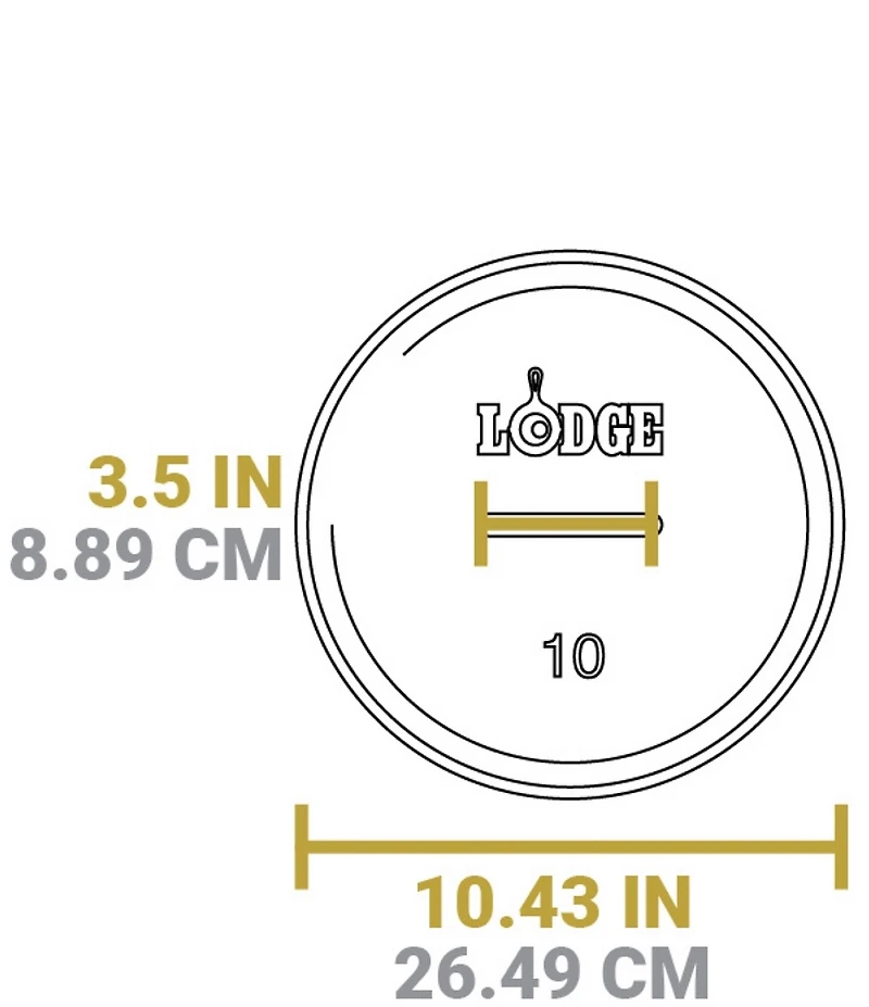 Lodge Cast Iron Camp Dutch Oven