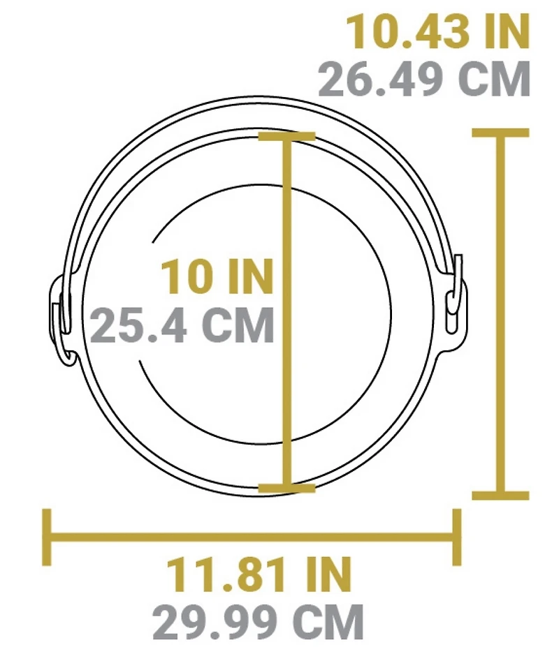 Lodge Cast Iron Camp Dutch Oven