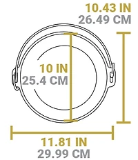 Lodge Cast Iron Camp Dutch Oven