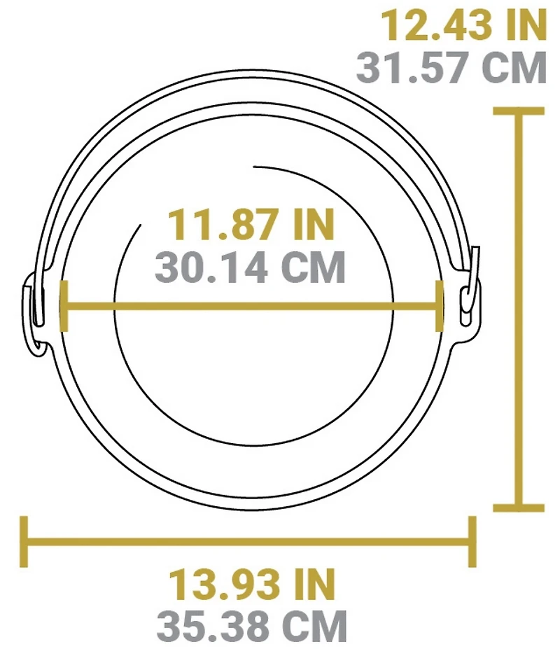 Lodge Cast Iron Camp Dutch Oven- 8-Qt