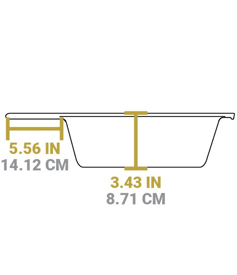Lodge Cast Iron Covered Deep Skillet - 5-Qt.
