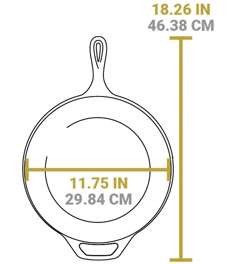 Lodge Cast Iron Covered Deep Skillet - 5-Qt.