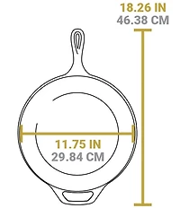 Lodge Cast Iron Covered Deep Skillet - 5-Qt.