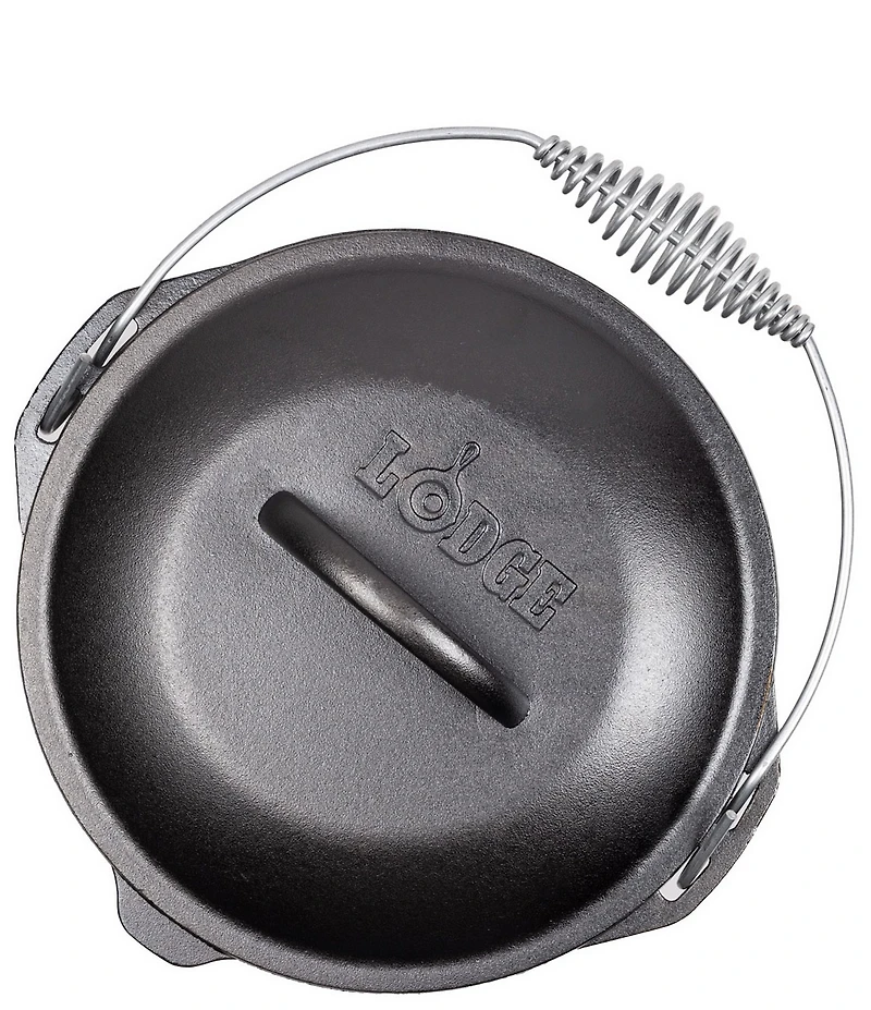 Lodge Cast Iron Dutch Oven with Bail Handle