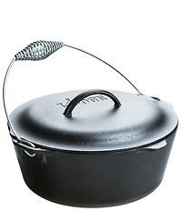 Lodge Cast Iron Dutch Oven with Bail Handle