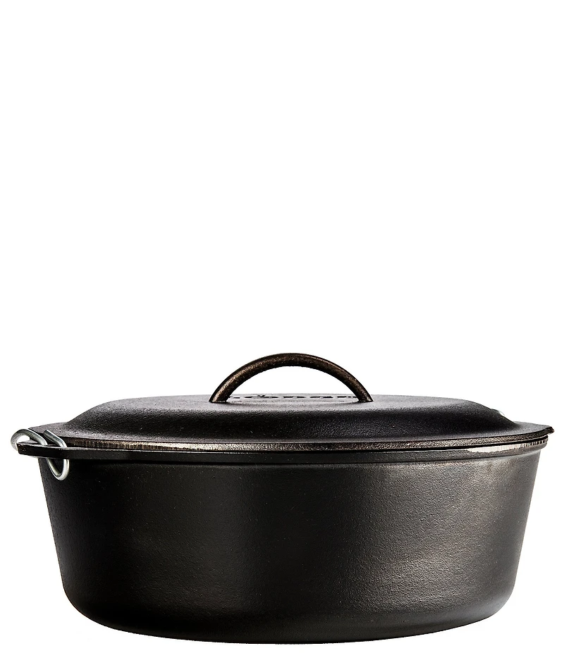 Lodge Cast Iron Dutch Oven with Bail Handle