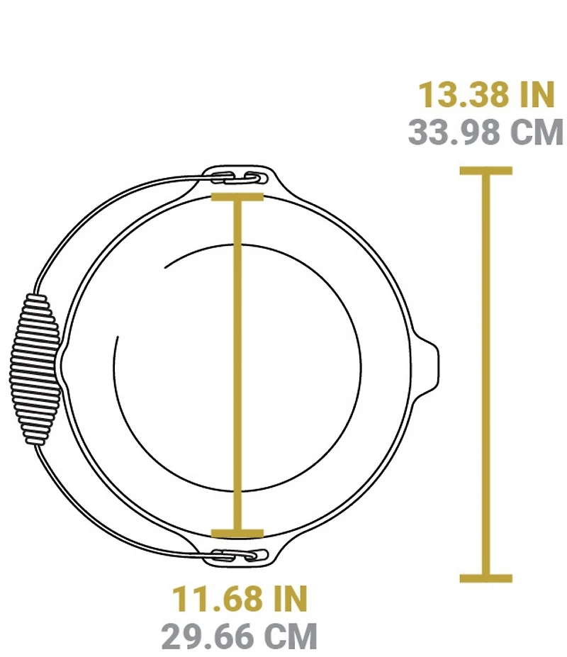 Lodge Cast Iron Dutch Oven with Bail Handle