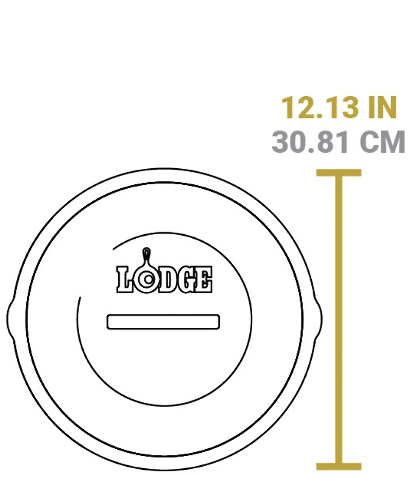 Lodge Cast Iron Dutch Oven with Bail Handle