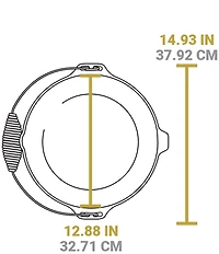 Lodge Cast Iron Dutch Oven with Bail Handle