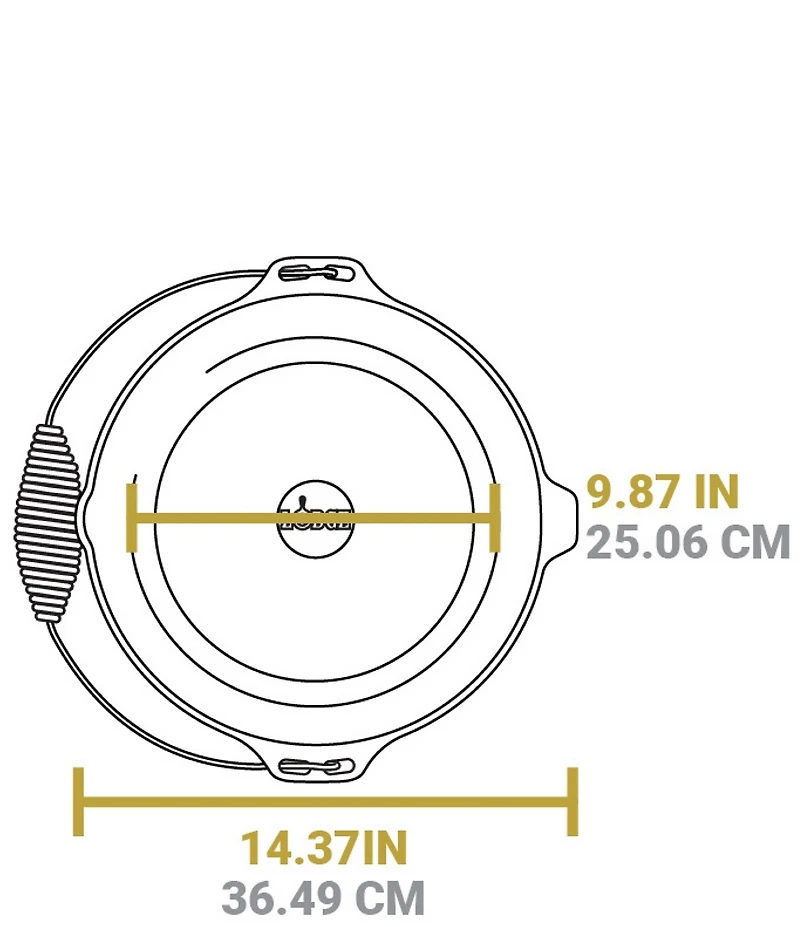 Lodge Cast Iron Dutch Oven with Bail Handle