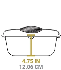 Lodge Cast Iron Dutch Oven with Bail Handle