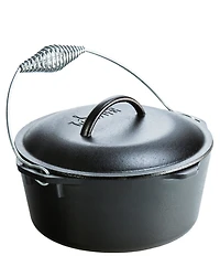 Lodge Cast Iron Dutch Oven with Bail Handle