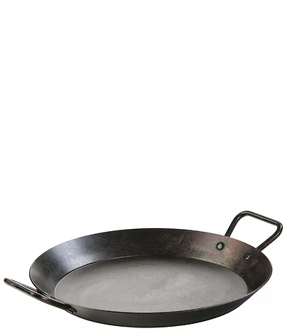 Lodge Cast Iron Seasoned Carbon Steel Dual Handle Pan - 15#double;