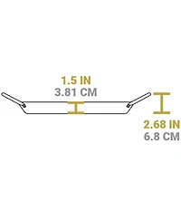 Lodge Cast Iron Seasoned Carbon Steel Dual Handle Pan - 15#double;