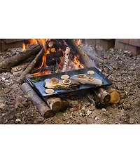 Lodge Cast Iron Seasoned Carbon Steel Griddle - 18#double;