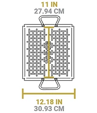 Lodge Cast Iron Seasoned Carbon Steel Grilling Basket
