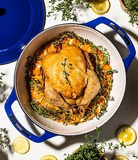 Lodge Cast Iron USA Enamel Round Dutch Oven- 7.5 Quart