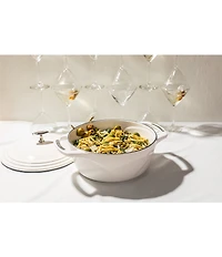 Lodge Cast Iron USA Enamel Round Dutch Oven, 7.5 Qt.