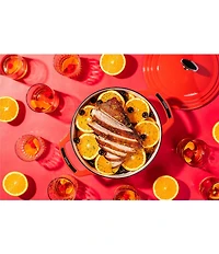 Lodge Cast Iron USA Enameled Round Dutch Oven, 6 Qt.