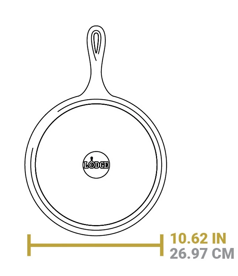 Lodge Essential Seasoned Cast Iron Pan Set