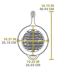 Lodge Essential Seasoned Cast Iron Pan Set