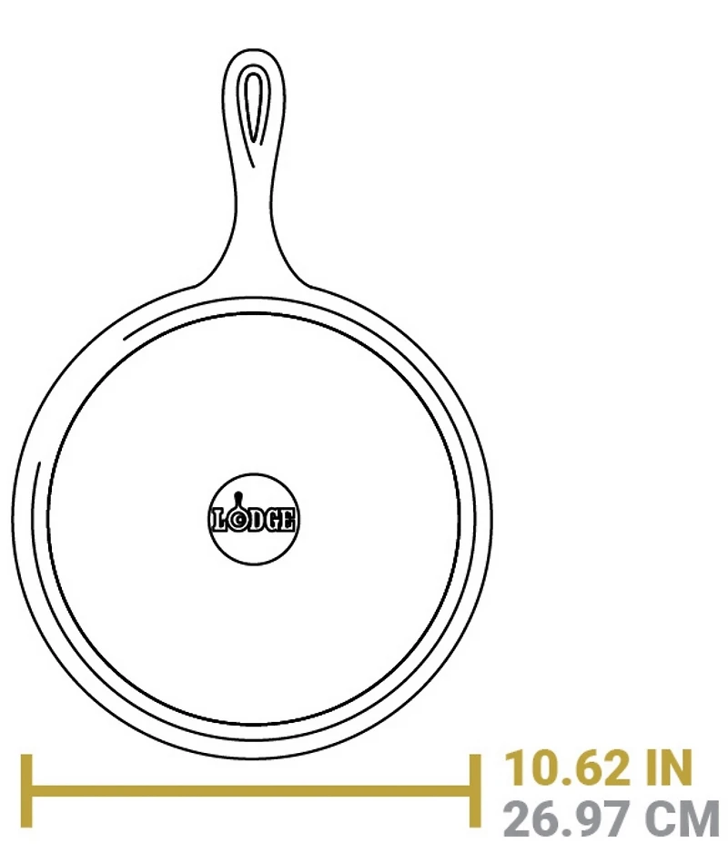Lodge Essential Seasoned Cast Iron Pan Set