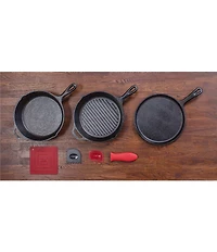 Lodge Essential Seasoned Cast Iron Pan Set