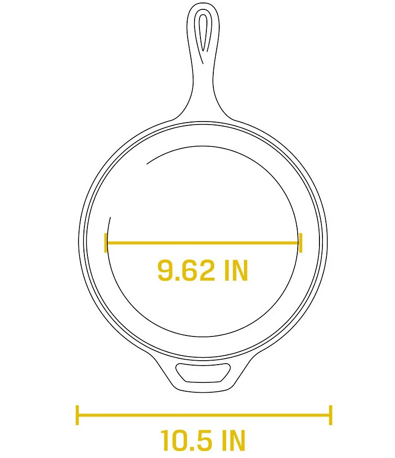 Lodge Seasoned Cast Iron Combo Cooker, 3.2-Qt.