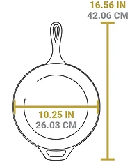 Lodge Seasoned Cast Iron Combo Cooker, 3.2-Qt.