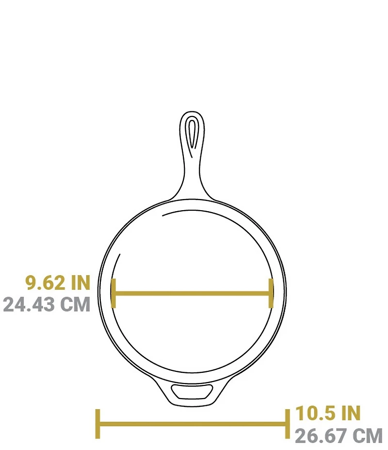 Lodge Seasoned Cast Iron Combo Cooker, 3.2-Qt.