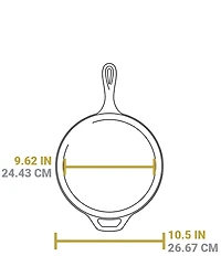 Lodge Seasoned Cast Iron Combo Cooker, 3.2-Qt.