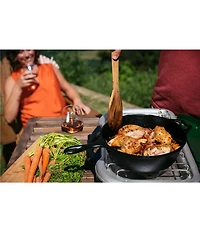 Lodge Seasoned Cast Iron Combo Cooker, 3.2-Qt.
