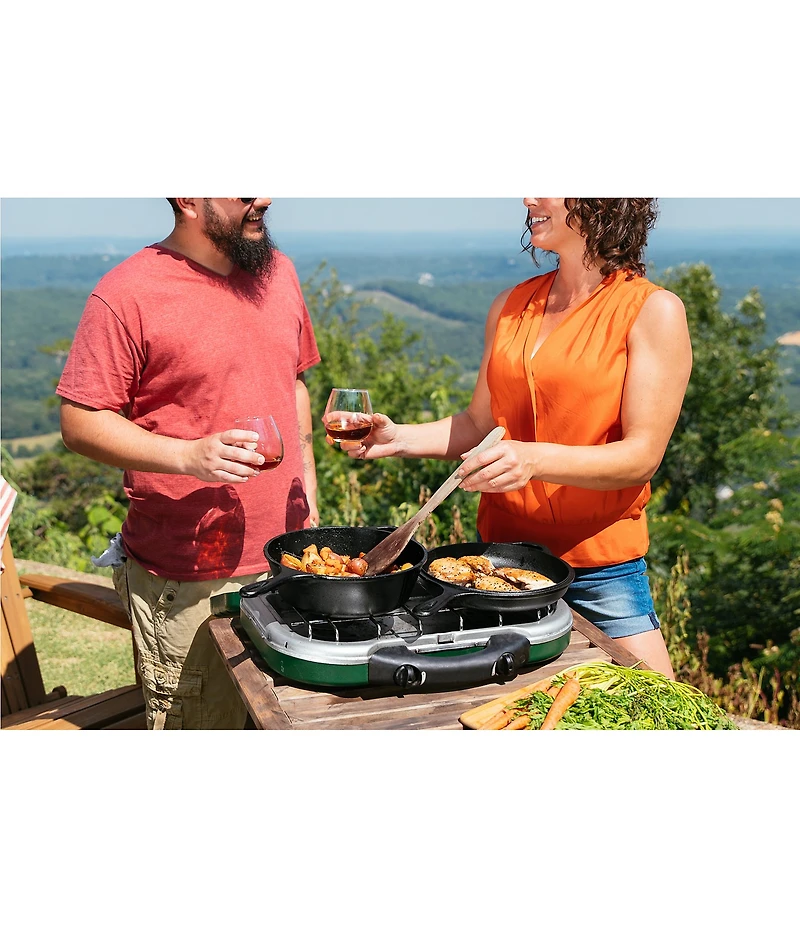 Lodge Seasoned Cast Iron Combo Cooker, 3.2-Qt.
