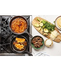 Lodge Seasoned Cast Iron Combo Cooker, 3.2-Qt.