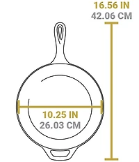 Lodge Wanderlust Cast Iron Cabin Combo Cooker, 3.2-Quart