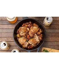 Lodge Wanderlust Cast Iron Cabin Combo Cooker, 3.2-Quart