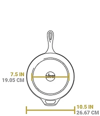 Lodge Wanderlust Cast Iron Cabin Combo Cooker, 3.2 Qt.