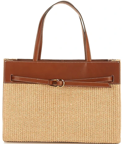 Loeffler Randall Aidan Natural Straw Work Tote