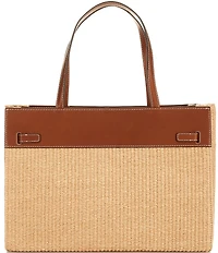 Loeffler Randall Aidan Natural Straw Work Tote