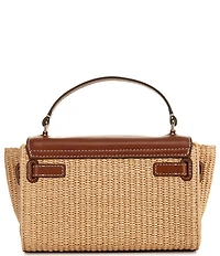 Loeffler Randall Alexi Straw Crossbody Bag