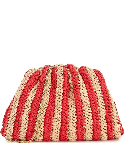 Loeffler Randall Bailey Raffia Clutch