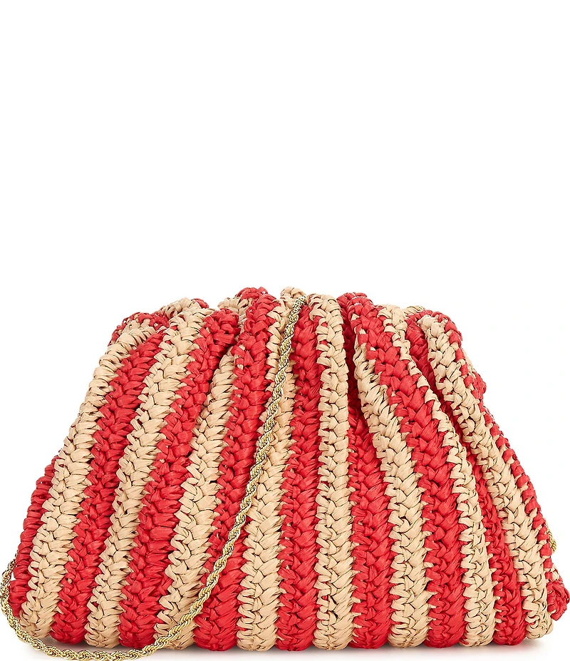 Loeffler Randall Bailey Raffia Clutch