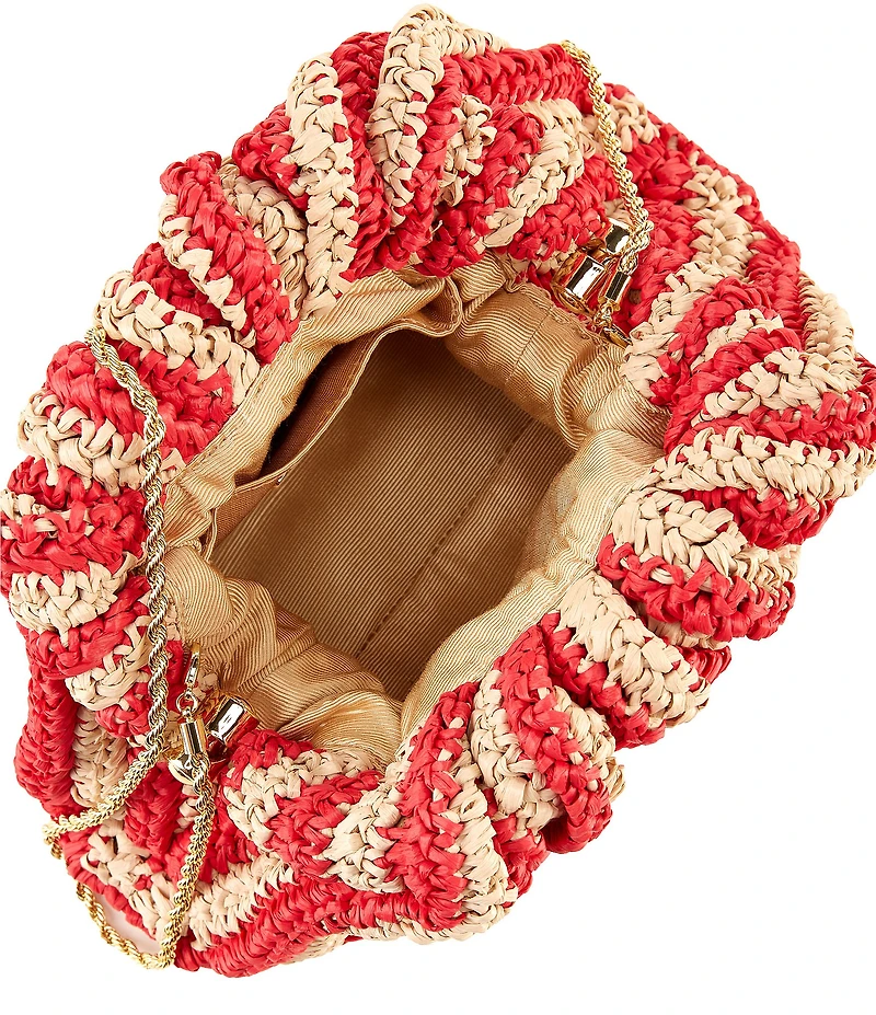 Loeffler Randall Bailey Raffia Clutch