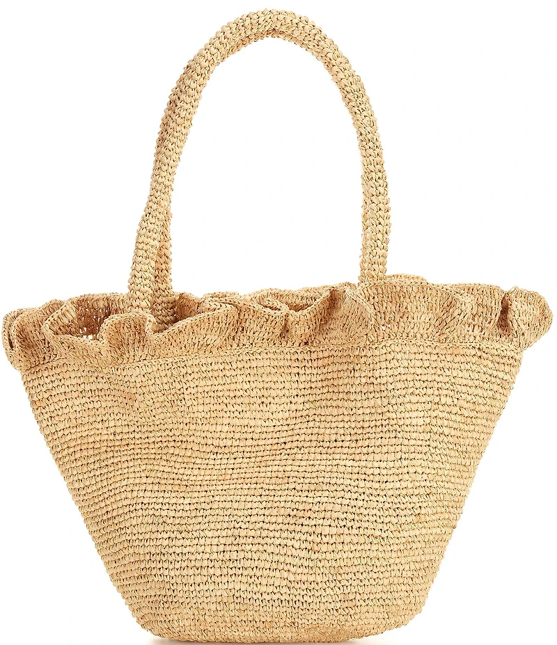 Loeffler Randall Cyrus Raffia Tote Bag