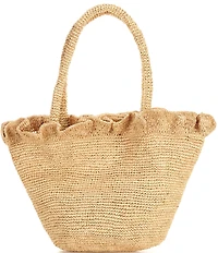 Loeffler Randall Cyrus Raffia Tote Bag