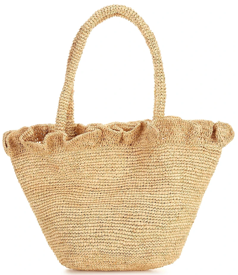 Loeffler Randall Cyrus Raffia Tote Bag